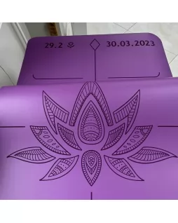 Премиум коврик для йоги с индивидуальным дизайном